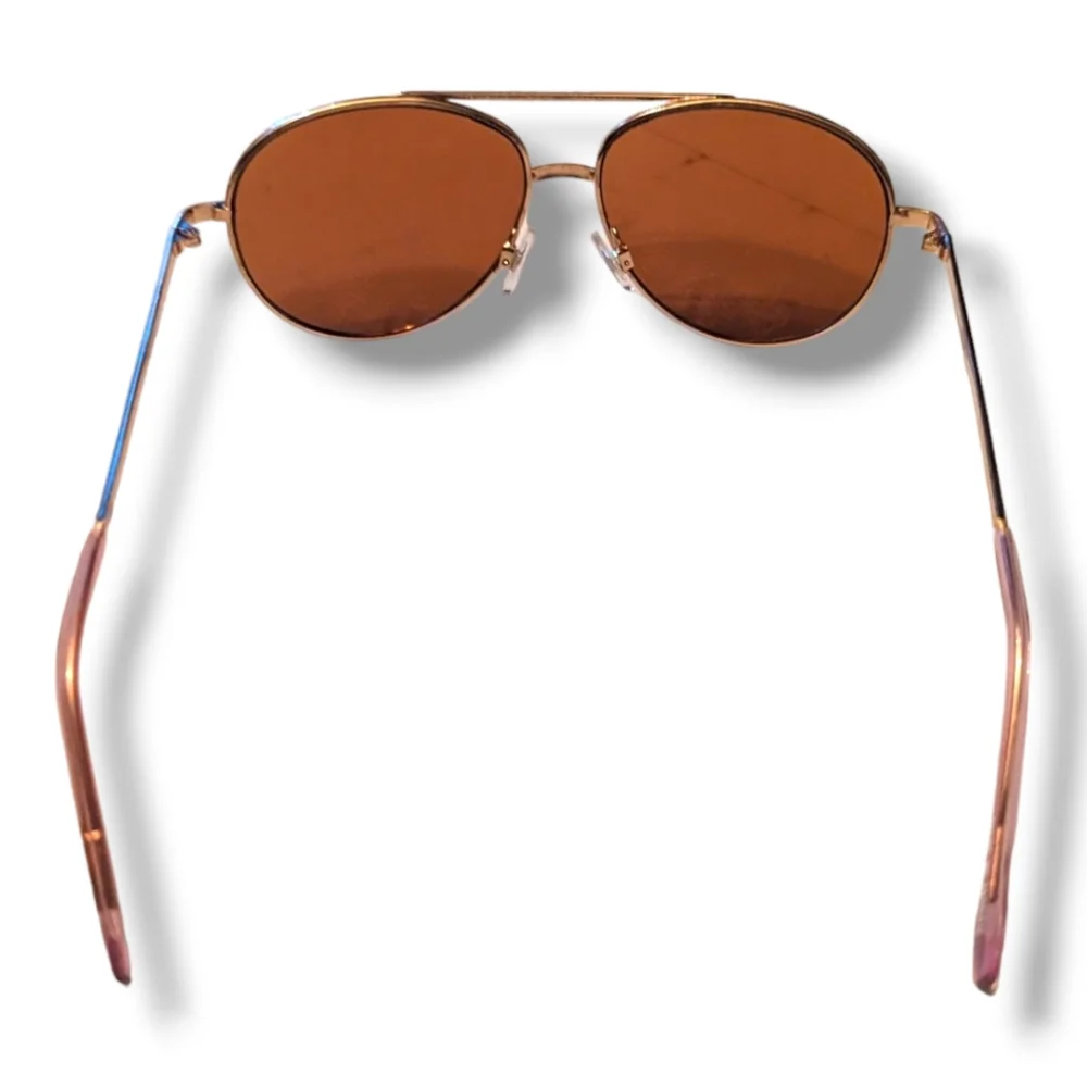 Gymboree Girls One Size Rosegold Sunglasses